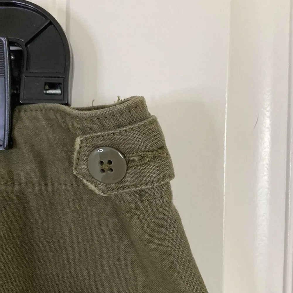 Sun + Stone Ouigi‎ Theodore Men's Utility Pants 34 Army Green
